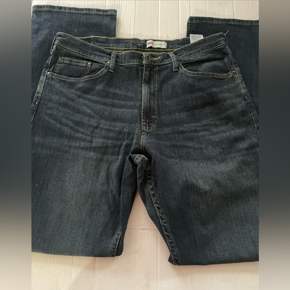 Wrangler Men's Bootcut Jeans - Dark Blue